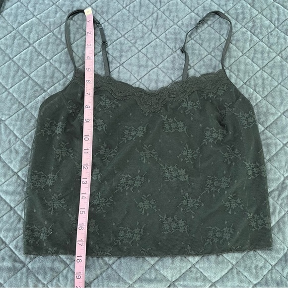 Women’s medium cami set sheer pj set lingerie black lace pajamas W - Picture 5 of 8